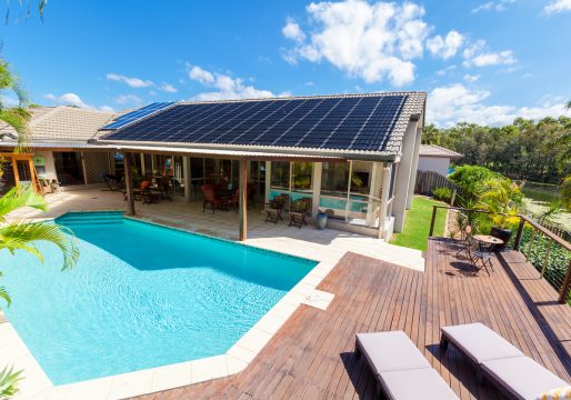 casa com piscina em chapecó