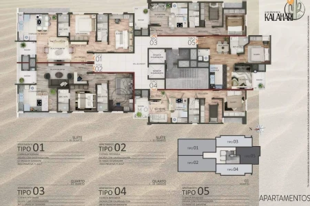 Apartamento à venda com 1 até 2 quartos, 47 m² até 71 m² no Centro em Chapecó - Foto 6