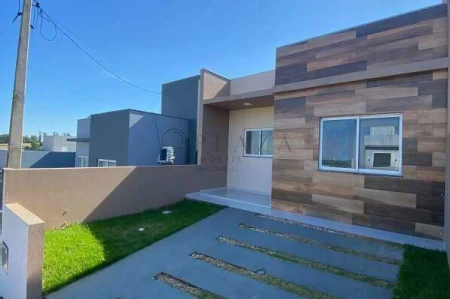 Casa Geminada à venda com 3 quartos, 67m² no Desbravador em Chapecó - Foto 1