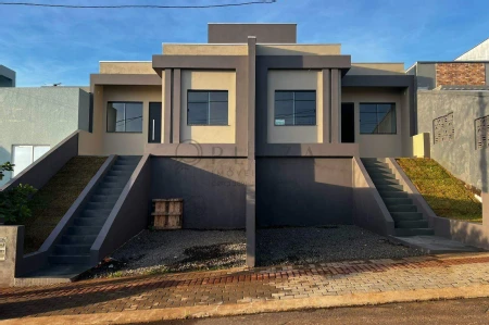 Casa Geminada à venda com 2 quartos, 61m² no Desbravador em Chapecó - Foto 1