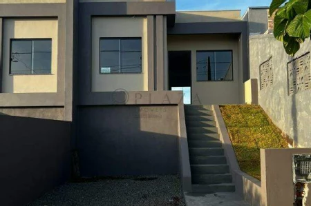 Casa Geminada à venda com 2 quartos, 61m² no Desbravador em Chapecó - Foto 3