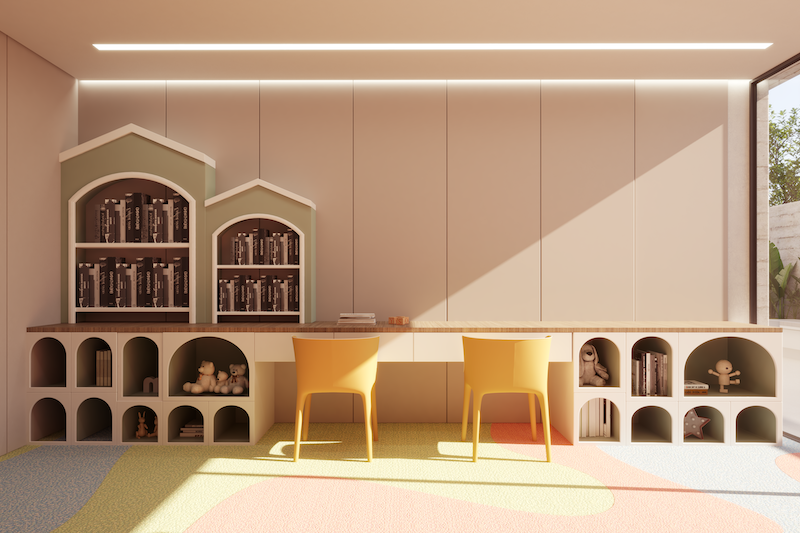 espaço kids no residencial em chapeco
