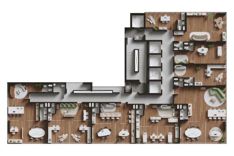 Salas Tipo A - Planta 1
