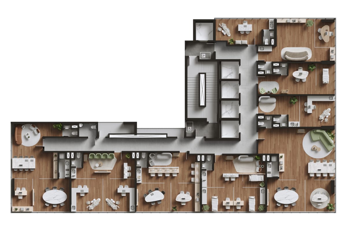 Salas Tipo A - Planta 1