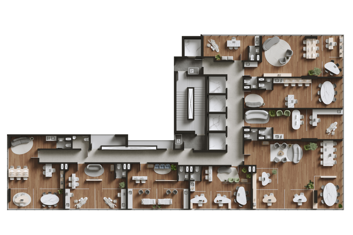 Salas Tipo B - Planta 1