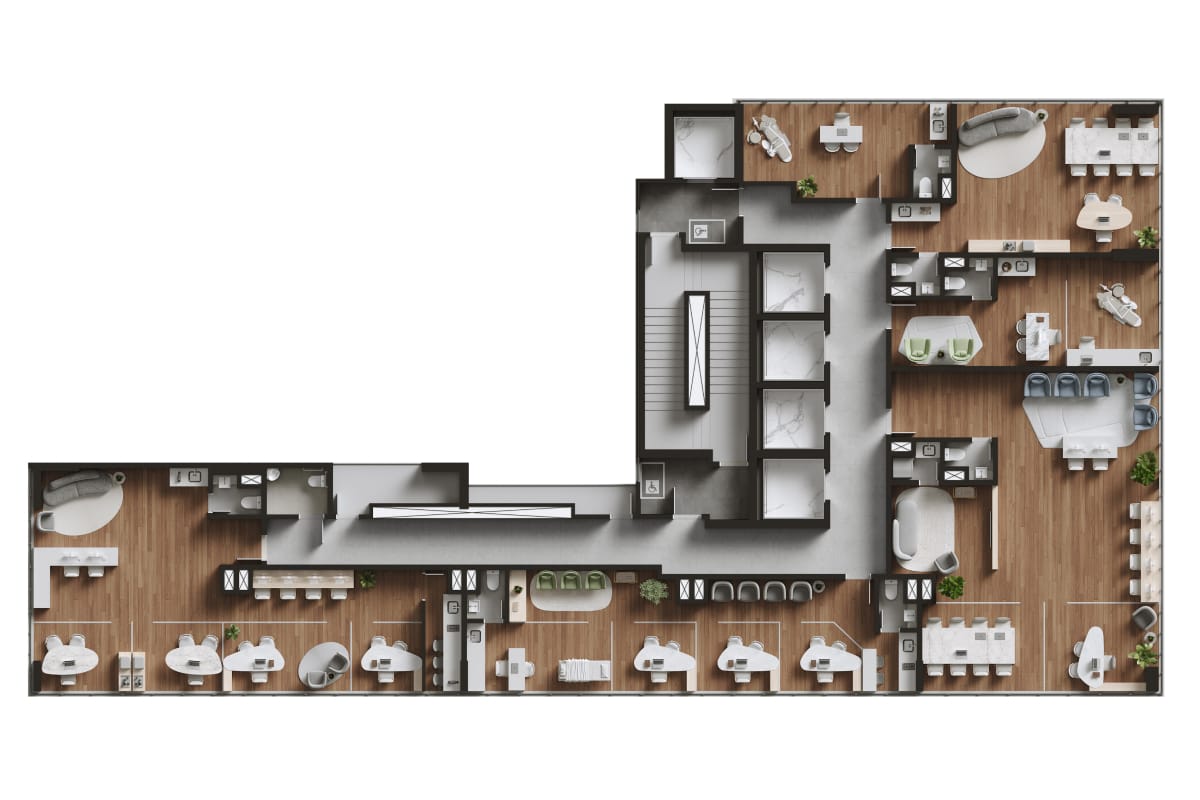 Salas Tipo C - Planta 1