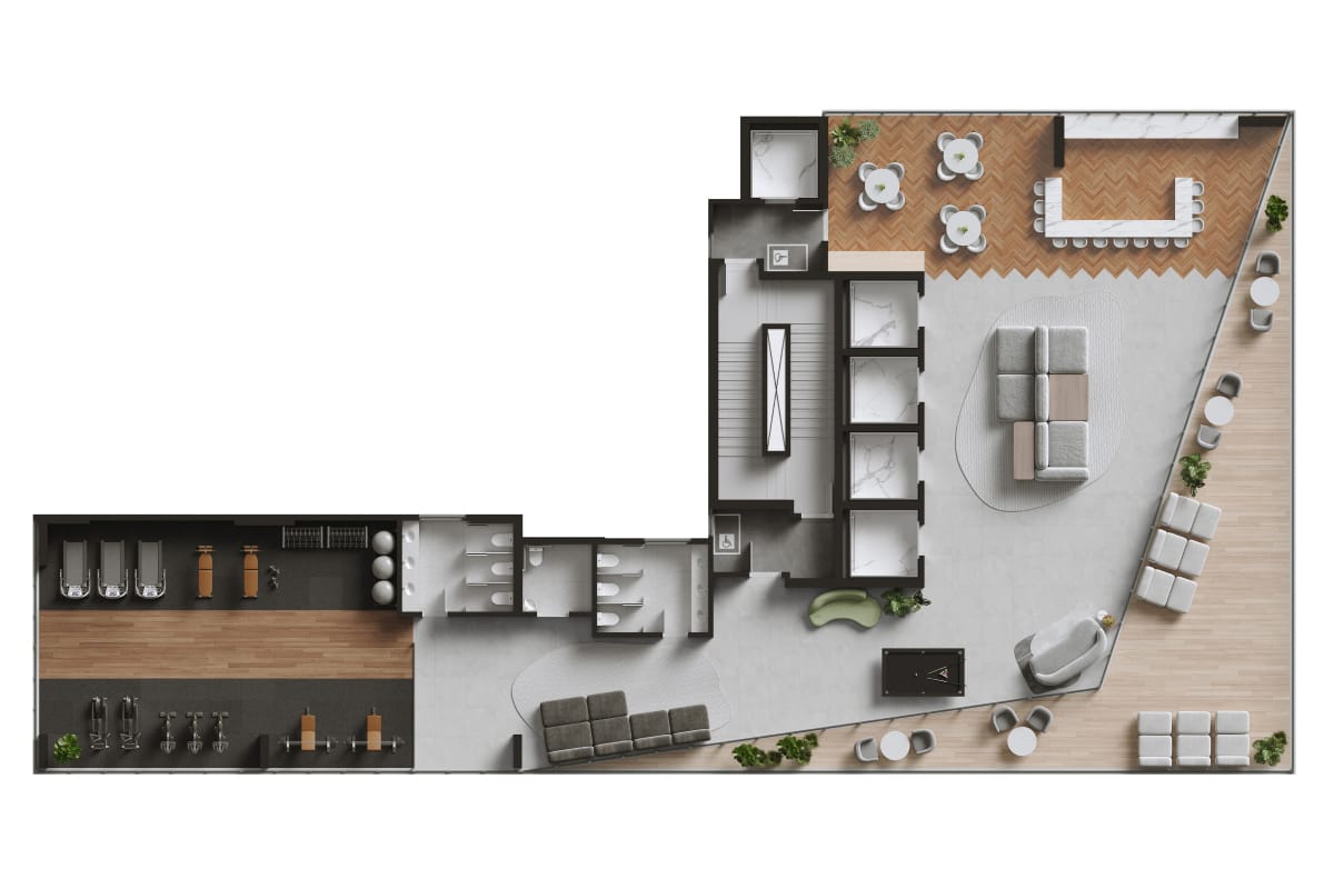 Recreação - Planta 1