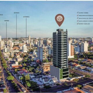 Apartamento à venda com 2 quartos, 77m² no Jardim Itália em Chapecó - Foto 1