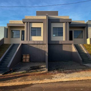 Casa Geminada à venda com 2 quartos, 61m² no Desbravador em Chapecó - Foto 1