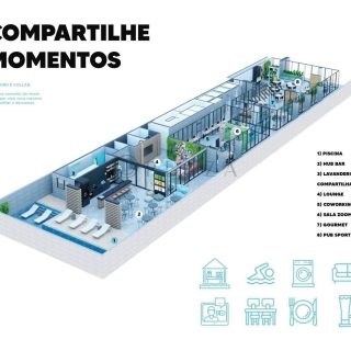 Studio à venda com 1 quarto, 44m² no Maria Goretti em Chapecó - Foto 4
